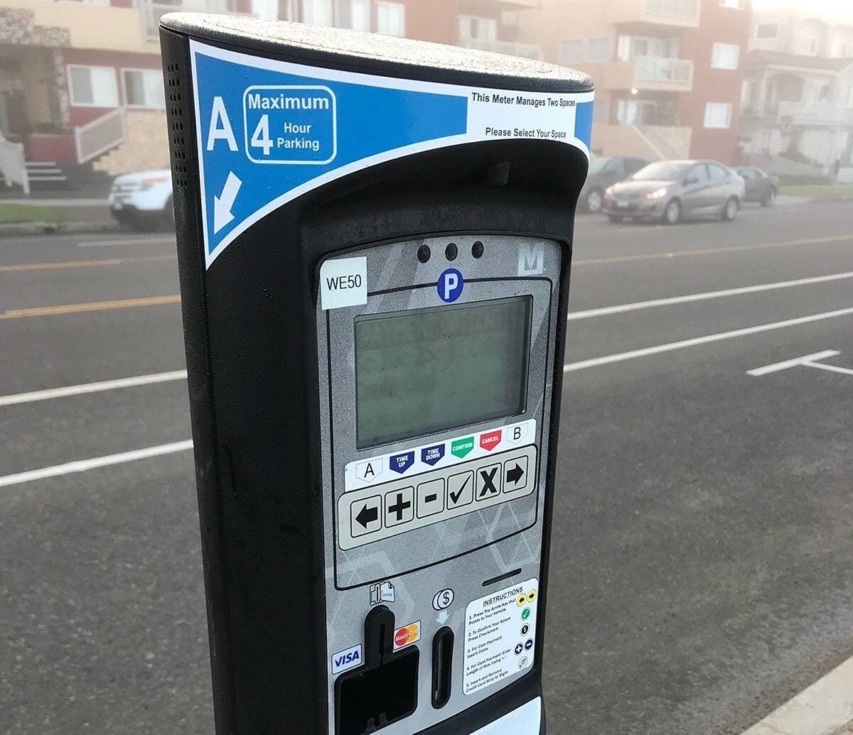 parking payment meter