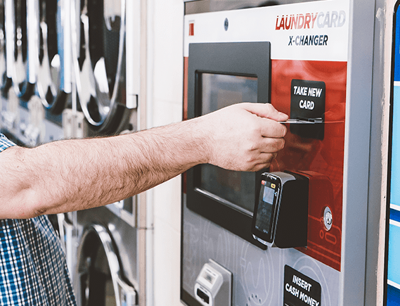 LaundryCard payment processing